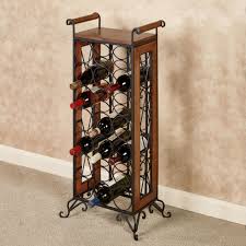 Milano Floor Standing Wine Bottle Rack Custom floor wooden 39 bottles wine racks commercial display stand.