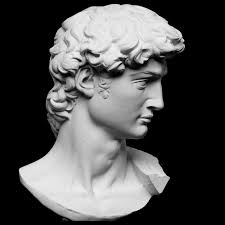 David ou o gigante como é também comummente chamado é uma figura colossal realizada em mármore, com mais de quatro metros (4.10cm). Download Head Of Michelangelo S David Von Smk Statens Museum For Kunst