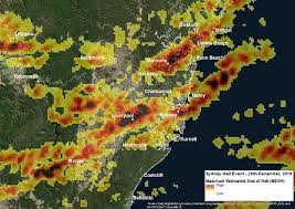 Create customised postcode maps for any part of australia. Sydney Hailstorms December 20 2018 Gc Capital Ideas