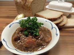 These quick yet hearty tacos are filled to the brim with pork stew meat, salsa, chili beans, sliced olives, and apricot preserves for a touch of sweetness. Victoria Hall S Gluten Free Rich Steak Ale Stew York Press