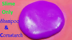 Diy Slime Shampoo Cornstarch How To Make Slime No Glue Only 2 Ingredient Youtube