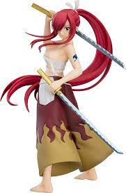 Amazon.com: Good Smile Tail Final Season: Erza Scarlet (Demon Blade  Benizakura Ver.) Pop Up Parade PVC Figure Multicolor : Toys & Games