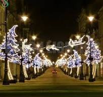 Holiday City Lighting Project Decoration 2D Street LED Motif Lights