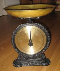 vintage salter family scale no 45
