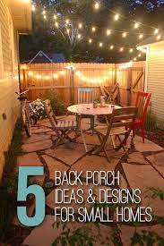 Maybe you would like to learn more about one of these? 5 Back Porch Ideas Designs For Small Homes Backyard Small Backyard Landscaping Budget Backyard