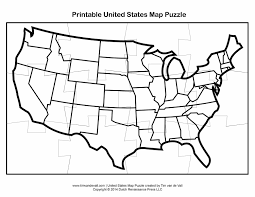 printable united states map puzzle for kids make your own puzzle
