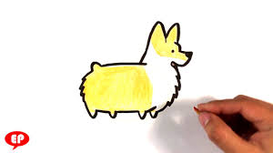 How To Draw A Dog Corgi Easy Pictures To Draw Youtube Kawaii ramen cute anime dog corgi japanese noodles unisex. how to draw a dog corgi easy pictures to draw