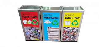 Data from the solid waste management and public cleansing corporation (swcorp) collected from january to november throughout 2018 puts the national recycling rate at 0.06%, or about 1,800 tonnes of the 3 million tonnes of waste collected in the period. Stainless Steel Recycle Bin Flip Top