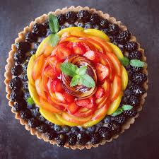 Rainbow Fruit Tart Recipe Fruit Tart Tart Rainbow Fruit