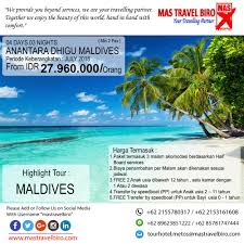 Paket wisata lengkap club med kani maldives 4d3n. Mas Travel Biro On Twitter Paket Tour Ke Maldives 4 Hari 3 Malam Pesan Sekarang Di Mas Travel Biro Harga Tidak Termasuk Tiket Pesawat Mastravelbiro Promotravel Travelagent Tourtravel Maldives Https T Co 8avbadvszu Twitter