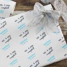 Personalized Wedding Wrapping Paper Step Repeat Personalised Wrapping Paper Wedding Wrapping Paper Print Wrapping Paper