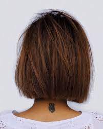 Blunt Bob 2019 Short Hair Back Hair Styles Short Hair Back View