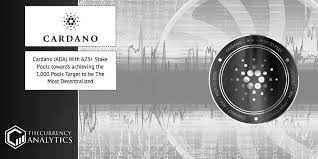 Cardano was always a promising coin. Cardano Ada With 623 Stake Pools Towards Achieving The 1 000 Pools Target To Be The Most Decentralized