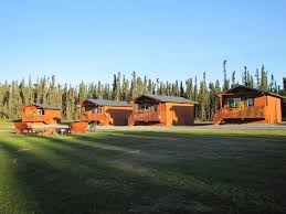 There is information on each cabin in the description of the photo. Alaska Moose Spruce Cabins Lodging Facebook