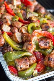 Delicious Easy Italian Sausage Peppers Onions Recipe Recipe Stuffed Peppers Italian Sausage Recipes Sausage Dinner