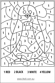 Teachers may also print them for their hockey coloring sheets are a fun activity for hockey themed birthday party loot bags or just a fun activity for kids who are hockey fans to do in the winter. Color By Number Winter Coloring Home