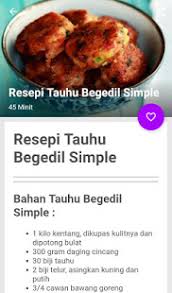 See more of resepi tauhu bergedil on facebook. Resepi Tauhu Bergedil Apps En Google Play