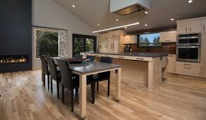 An open style kitchen is ideal for those who desire a fluid living space between the kitchen and living room or dining areas. Kitchen Island Seating Necessary When Dining Table Is In Kitchen