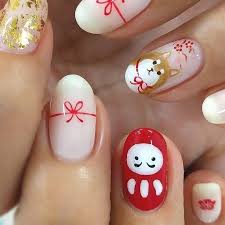 34 Best Chinese New Year Nail Art Design Idea You Will Love 99outfit Com New Years Nail Art New Year S Nails Nail Art