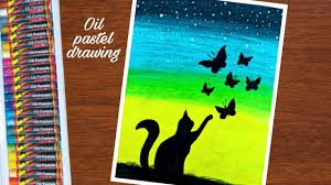 Babymobilecribsaveyoumoney instreamset drawing tutorial asp cat martisor desen creion martisoare felicitari de 1 martie. How To Draw A Cat With Oil Pastel Beautiful Cat Drawing Easy Cat Scenery Drawing Step By Step Youtube