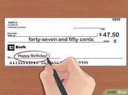 Plus, some checking accounts offer free checks. How To Write A Check With Cents 10 Steps With Pictures