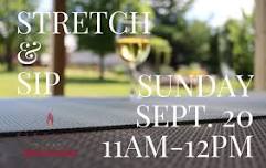 Stretch & Sip - Yoga at Fireside