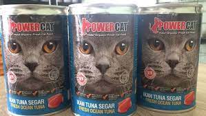 Wet Food Powercat Fresh Ocean Tuna Bersertifikat Halal Mui 100 Organik Tidak Mengandung Garam Tanpa Pengawet Dan Pewarna Ready Muezza Cat Food