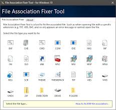 Oldergeeks Software Spotlight File Association Fixer Tool Is A Free Tool To Fix The File Association Problem On Windows 10 C Pc Repair Computer Repair Fix It