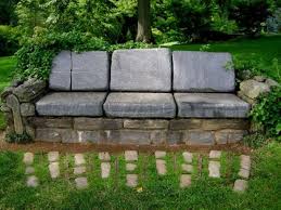 Banco De Pedra Garden Seating Garden Sofa Outdoor