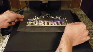 Download transparent fortnite logo png for free on pngkey.com. Making Fortnite Shirts At Home Youtube