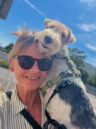 A picture we took after coming back from the vet