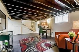 You should also take into consideration the. Basement Ceiling Painted Basement Ceiling Ideas Basementceiling Painted Ideas Exposed Basement Cei Low Ceiling Basement Basement Makeover Basement Ceiling