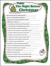 These printable booklet style readers are a great way to share the christmas story for … Twas The Night Before Christmas Game Printable Game