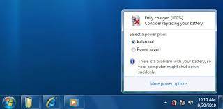 I do not believe there is a utility for that. Microsoft Investigating Windows 7 Battery Warning Issues Neowin