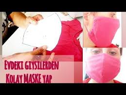 Yikanabilir Maske Bez Maske Virus Maskesi Nasil Yapilir Kendin Maskeni Kendin Yap Diy Face Mask Youtube Youtube Maskeler