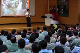Ambassador Abraham Chu delivers speech at War College, NDU