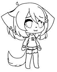 gacha life coloriage nouvelle grande collection imprimer gratuitement cute coloring pages for girls fortnite meowscles