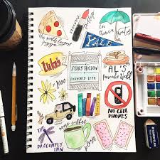 Mint And Maple Art Journal Gilmore Girls Edition Gilmore Girls Art Gilmore Girls Quotes Glimore Girls