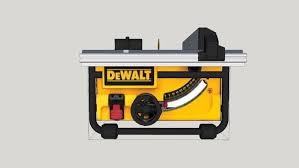 Dw745 Table Saw Sketchup Model Table Saw Dewalt Sketchup Model