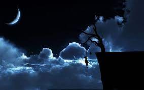 Cocorrina & co® on instagram: Hd Wallpaper Sad Artwork Night Suicide Sky Clouds Moon Cloud Sky Wallpaper Flare