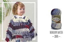 Alize Burcum Batik Ile Sacakli Cocuk Panco Yapimi Knit A Children S Poncho With Alize Burcum Batik Youtube Tig Isi Bebek Elbiseleri Batik Krose