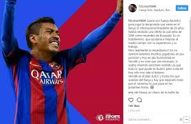 El conjunto culé le envió un emotivo mensaje de. Official Barcelona Sign Brazilian Midfielder Paulinho From Guangzhou Evergrande