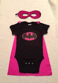 Batgirl Superhero Baby Onesie With Detachable Satin Cape And Reversible Mask Must Have Baby Girl Clothes Baby Onesies Baby Fashion