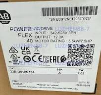 22B-D012N104 Allen Bradley 22BD012N104 PowerFlex 40 5.5KW ...