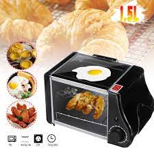 6 best air fryer toaster ovens of 2021, according to kitchen appliance pros. 220 V 220w 2pcs Baking Pan 1 5l Mini Toaster Bread Electric Oven Baking Frying Pan Eggs Omelette Kitchen Pizzas Bread Fries Cake Ovens Aliexpress