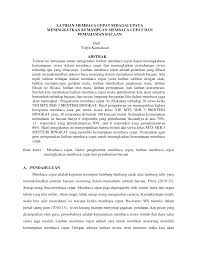 Kita dapat menyajikan informasi tersebut. Https Media Neliti Com Media Publications 53373 Id Latihan Membaca Cepat Sebagai Upaya Meni Pdf