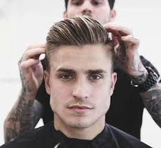 Deep Parted Textured Comb Over Haircut Comb Over Haircut Haircuts For Men Mens Hairstyles
