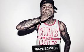 Download hd wallpapers for free on unsplash. Wallpaper Black T Shirt Rapper Moustache Clothing Cool Beard Tattoos Facial Hair Kid Ink Crooks And Castles 1920x1200 Wallhaven 571774 Hd Wallpapers Wallhere