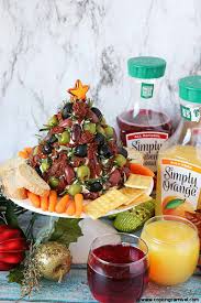 Sweet or savory, cheesy or healthy, any one of these christmas appetizers is bound to be an instant hit with your dinner guests, pleasing even the and the best part? Antipasto Cheese Ball Christmas Tree Cooking Carnival