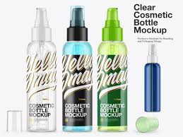 Clear Cosmetic Bottle Mockup By Oleksandr Hlubokyi On Dribbble